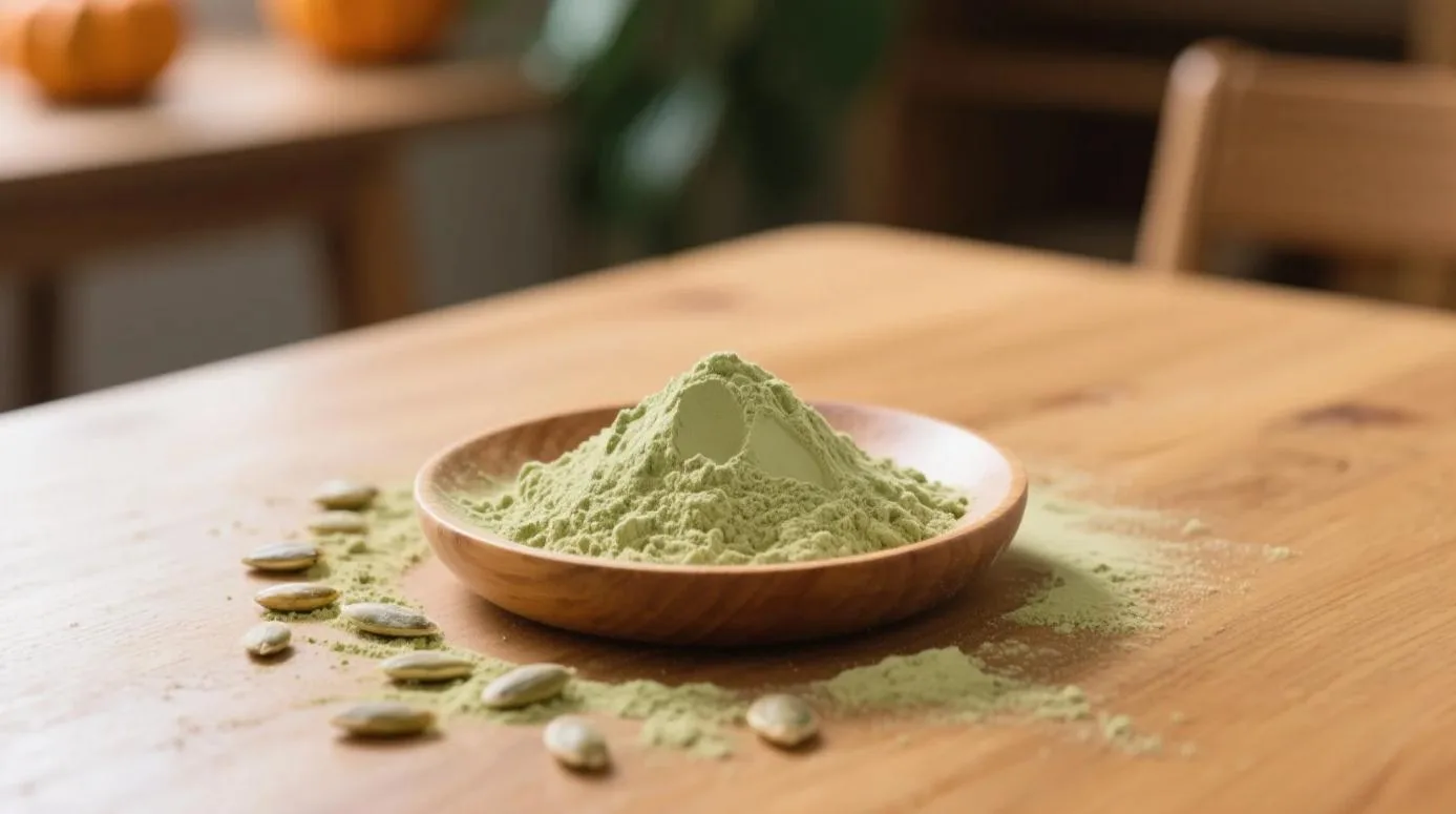 Wer sollte Kürbisproteinpulver meiden? (Spoiler: Es ist nicht für jeden) 1 organic pumpkin seed protein powder