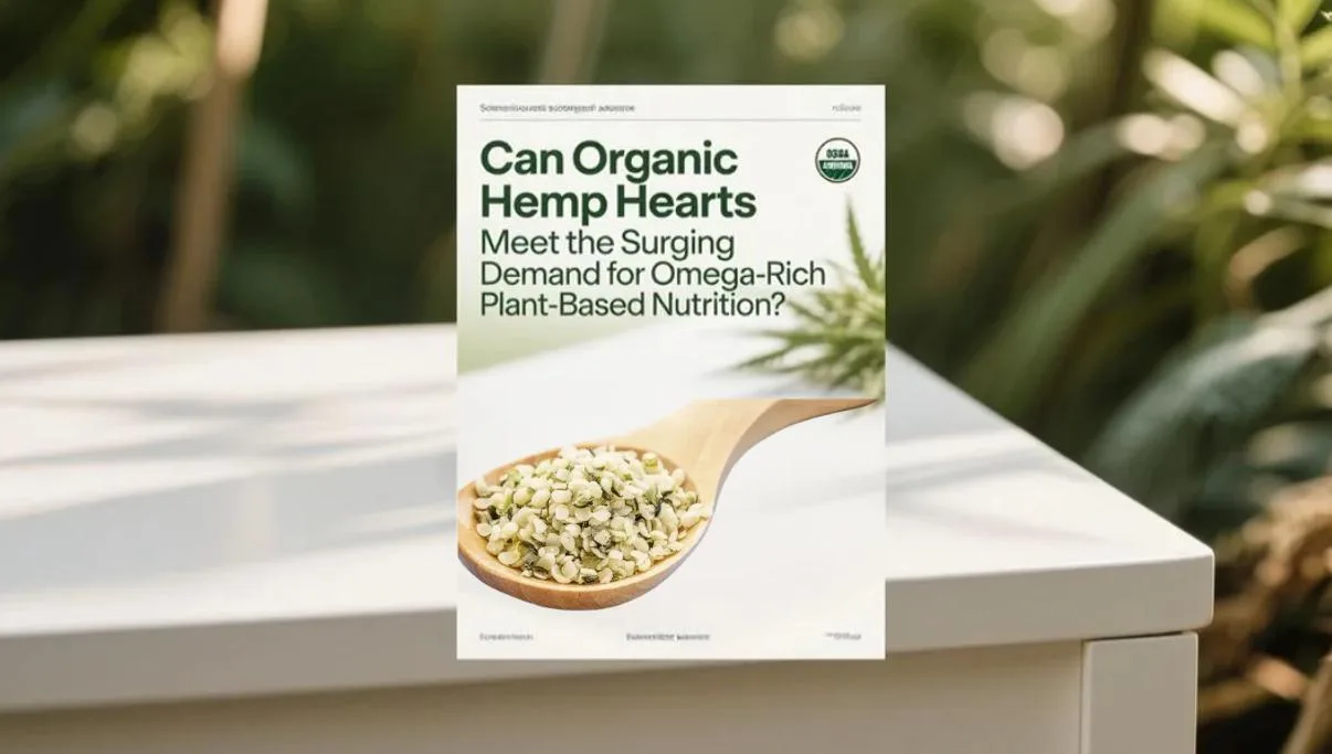 Können bio Hanfherzen die wachsende Nachfrage nach omega-reicher pflanzlicher Ernährung decken? Die evidenzbasierte Antwort 3 organic hemp seed protein powder