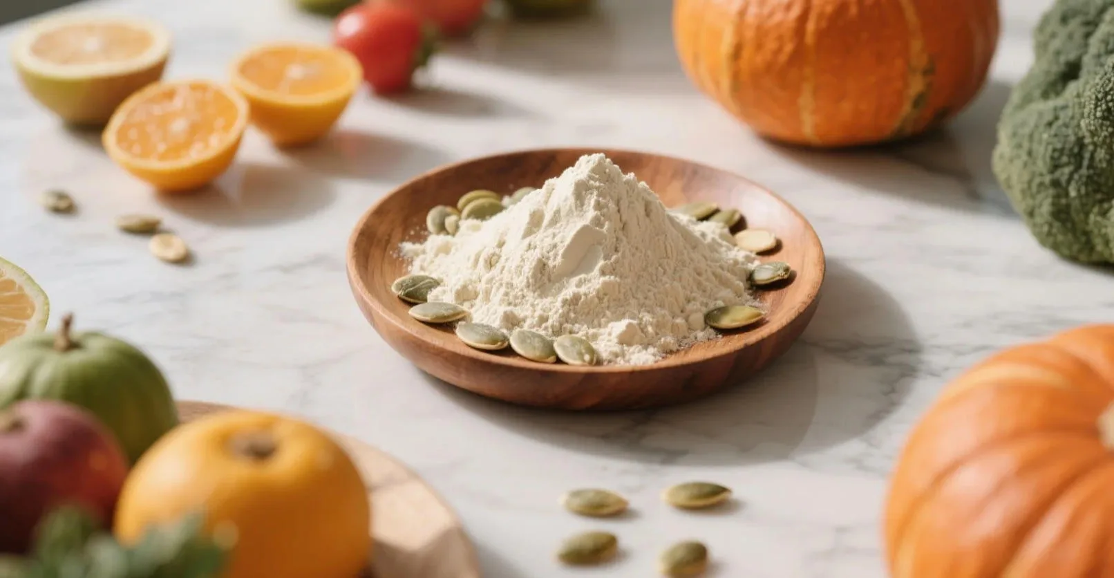 Biologisches Kürbiskernproteinpulver: Vollständiges Nährstoffprofil und Vorteile 11 organic pumpkin seed protein powder