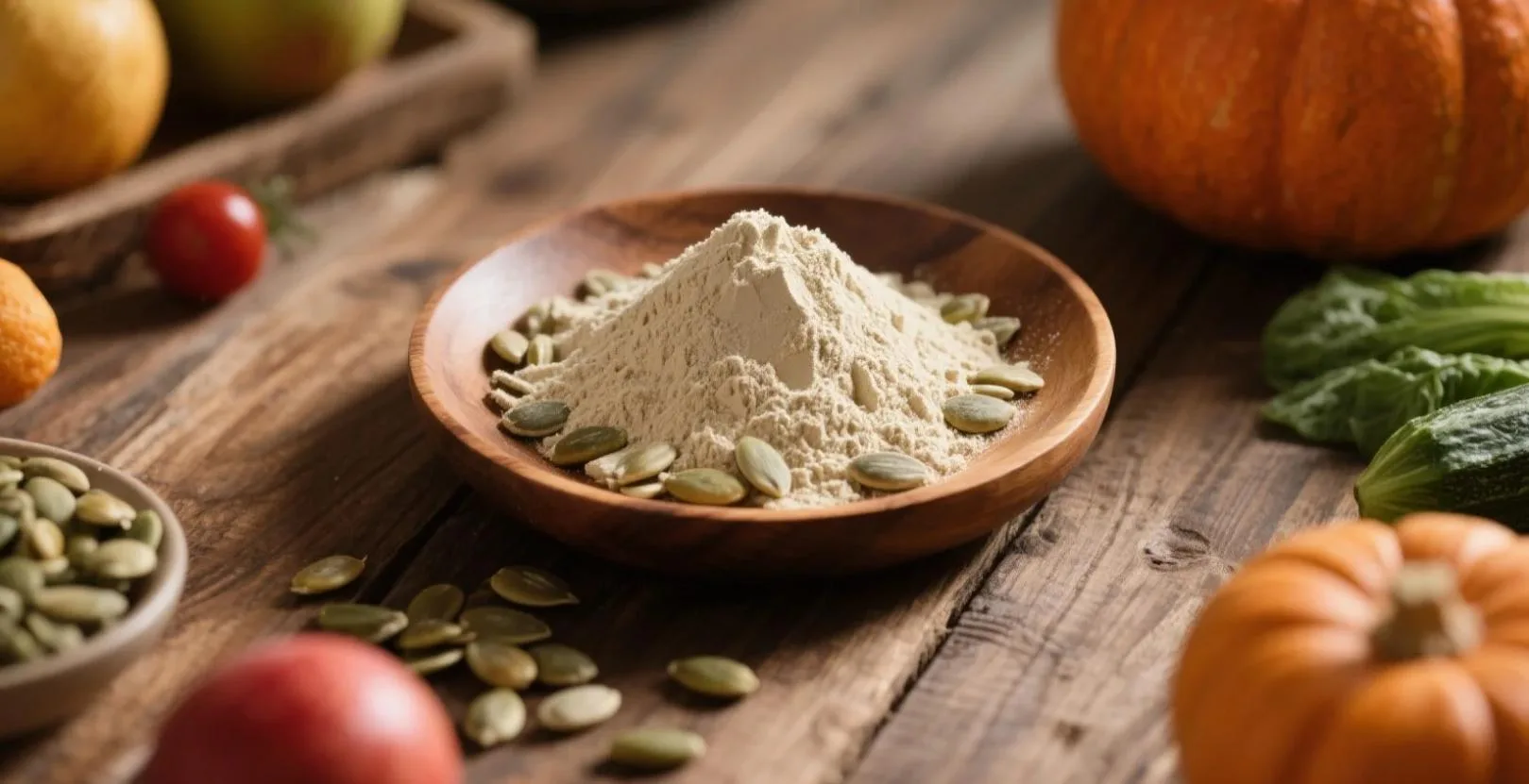 Markt für Kürbiskernprotein: Trends, Wachstumstreiber und Geschäftschancen 2 organic pumpkin seed protein powder