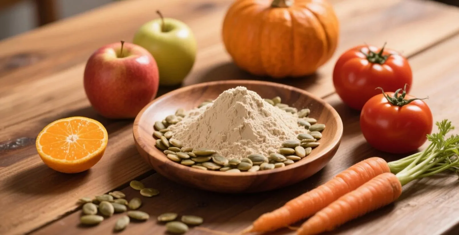 Nachhaltigkeit bei pflanzlichen Proteinen: Das Plädoyer für Bio-Kürbiskernproteinpulver 1 organic pumpkin seed protein powder