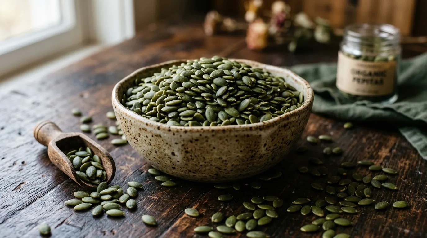 Bio-Kürbiskernkerne: Das Nährstoff-Kraftpaket, das Ihre Ernährung verdient 6 Organic Pumpkin Seed Kernels Nutrition, Benefits & Daily Uses