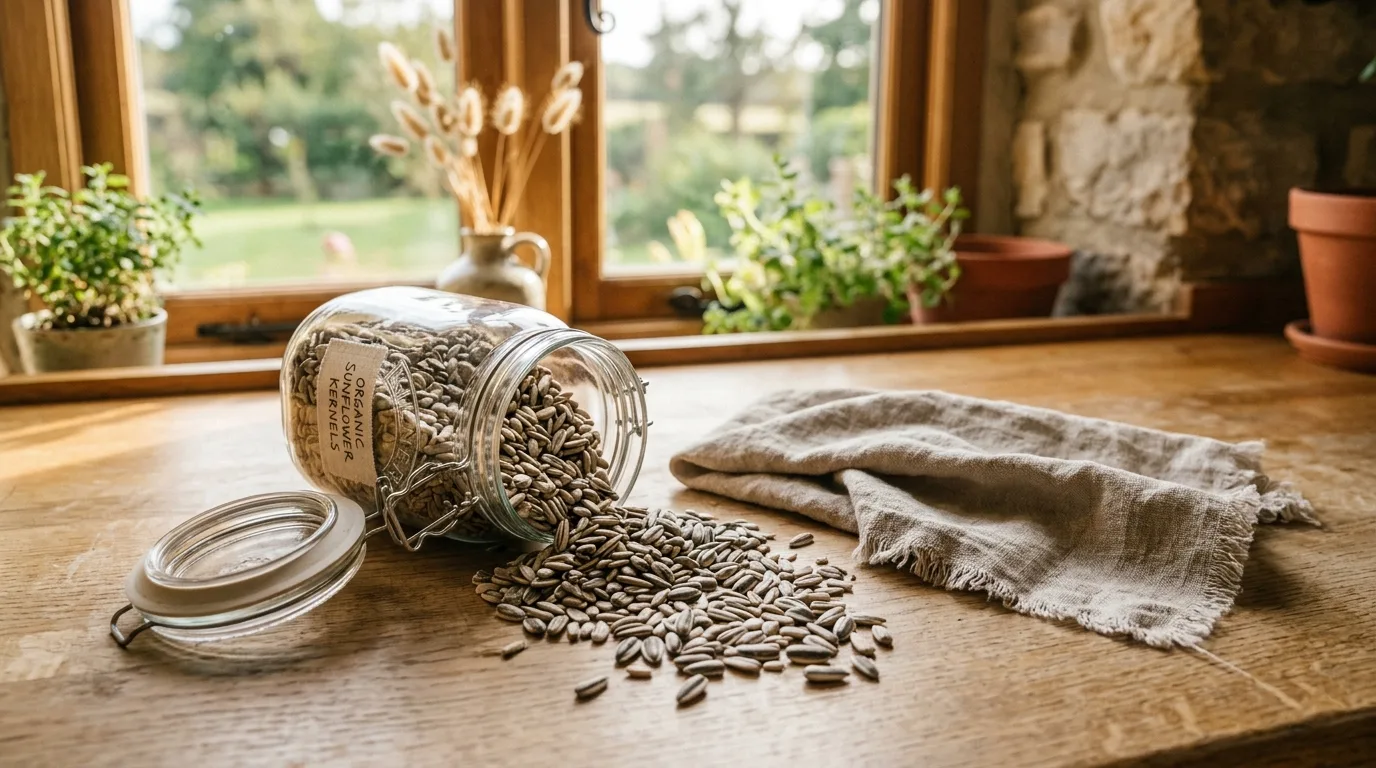 Bio-Sonnenblumenkerne: Der vollständige Leitfaden zur Vitamin-E-Kraftquelle der Natur 4 Organic Sunflower Seed Kernels The Complete Guide to Nature's Vitamin E Powerhouse