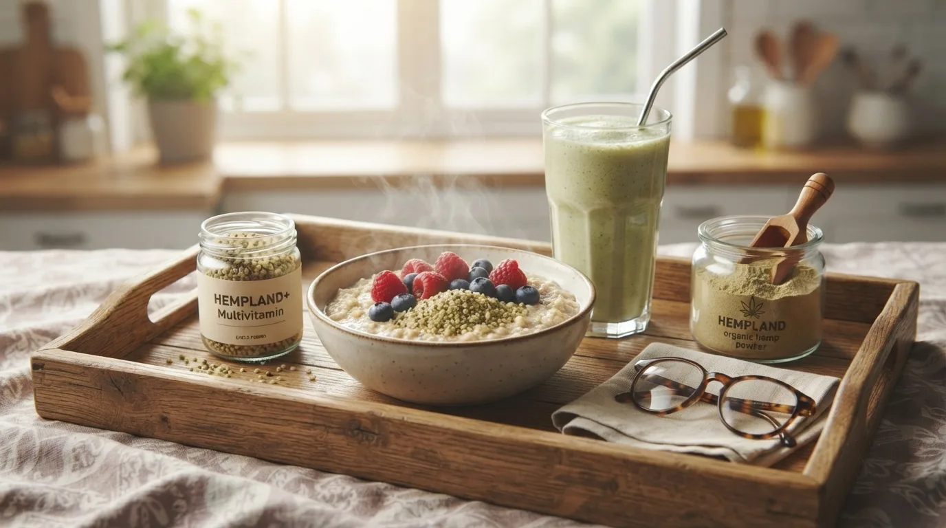 Hanfprotein für Senioren: sanftes, vollständiges pflanzliches Protein für gesundes Altern 6 Hemp Protein for Seniors Gentle, Complete Plant Protein for Healthy Aging