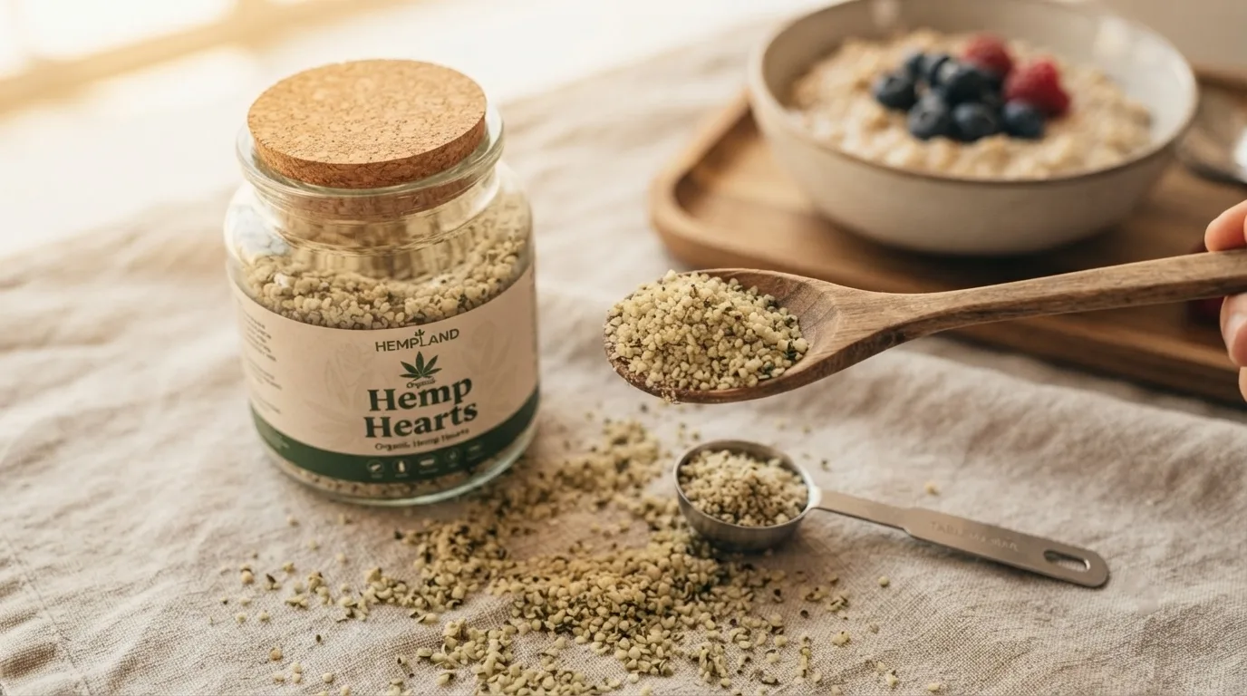 Wie Viele Hanfherzen Pro Tag: Täglicher Portionsratgeber nach Alter, Ziel & Ernährung 9 How Much Hemp Hearts Per Day Daily Serving Guide by Age, Goal & Diet